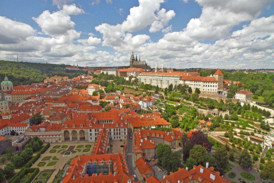 Prague: Prague Castle and Lobkowicz Palace Entry Tickets - St. Vitus Cathedral: Save the Biggest Interior for Later