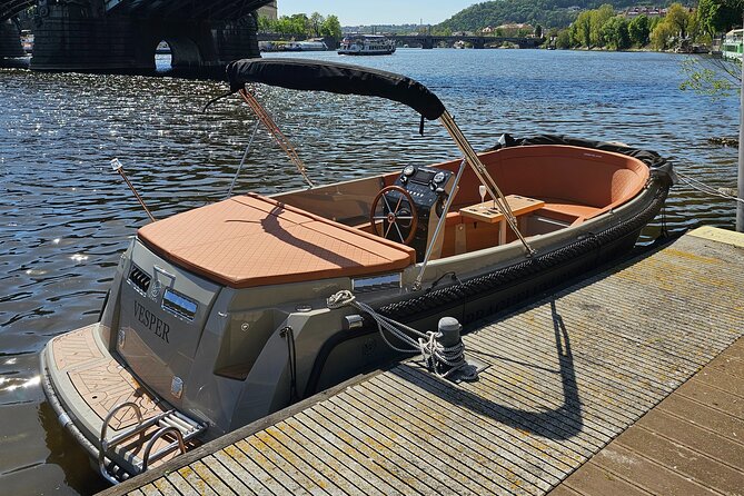 Prague Private Boat Tour - 2 Hours - Prague Castle, government buildings, and the National Theatre