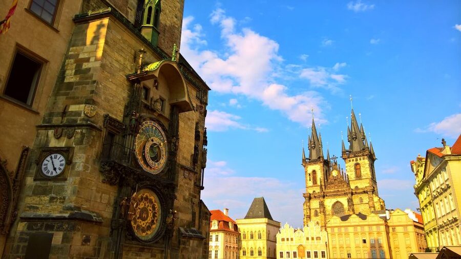 Prague: Private City Tour by Minivan - Crossing into Lesser Town for the Lennon Wall