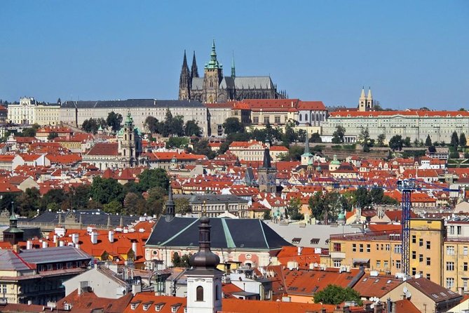 Prague Private Custom Full-Day Tour: Prague Castle and Old Town - Charles Bridge: statues, views, and a busy crossing