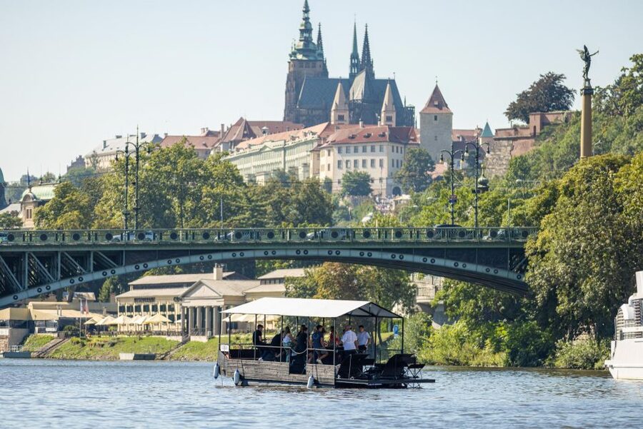 Prague: Private Cycle Boat River Tour with Beer or Prosecco - Price and value for a private group