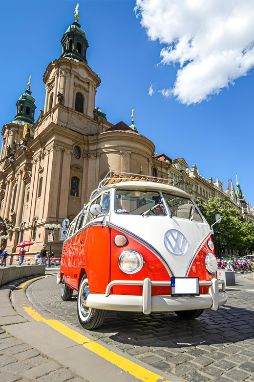 Prague: Private Sightseeing Tour in original VW Samba bus - Why the private format can be worth $170
