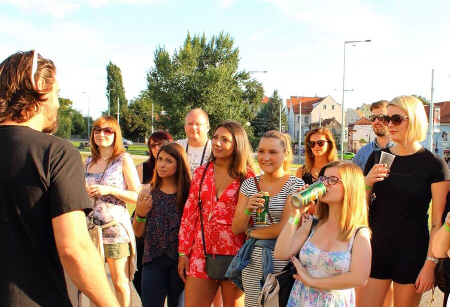 Prague Riverside Parties Tour - The mobile bar changes the way you see Prague