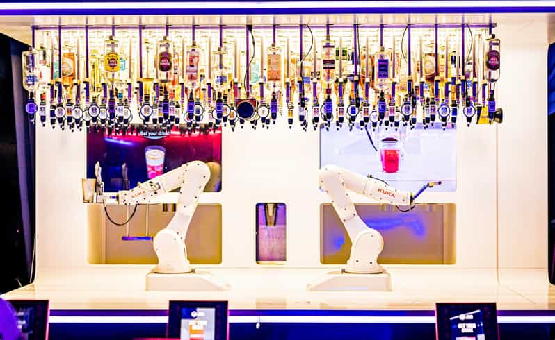 Prague: Robotic Bar Entry with a Drink Included - The robotic cocktail show beside Charles Bridge
