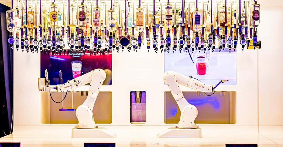 Prague: Robotic Bar Entry with a Drink Included - Finding the entrance from the Charles Bridge side