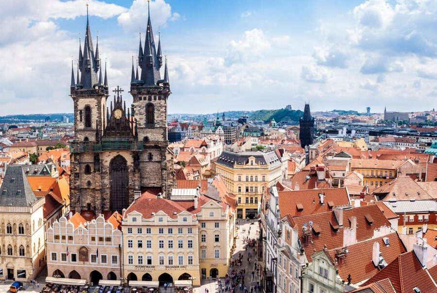 Prague Royal Castle, St Vitus, Golden Lane Tour with Tickets - St. George’s Basilica and a taste of Bohemian art