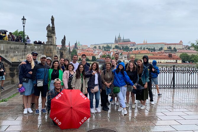Prague’s TOP Sights - Old Town, Jewish Quarter, Charles Bridge (Tip-based tour) - Crossing Charles Bridge with views of the Vltava