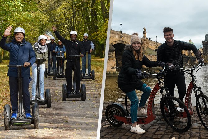 Prague Segway & E-Scooter Grand City Tour - Four hours from Florenc to Prague’s best viewpoints