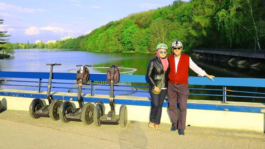 Prague: Segway Sightseeing Live-Guided Tour - Prague Castle views from the open roads
