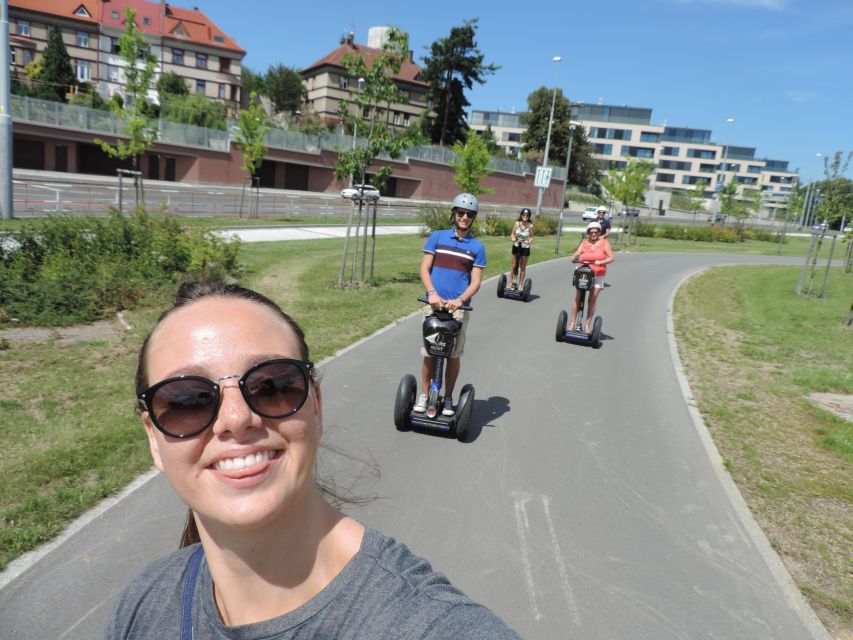 Prague: Segway Sightseeing Live-Guided Tour - Maxe Van Der Stoela Park and the pleasure of a quieter ride