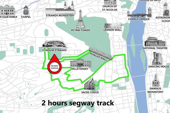 Prague Segway Tour with A Local Guide & Hotel Pick Up - What the $68.93 price really buys