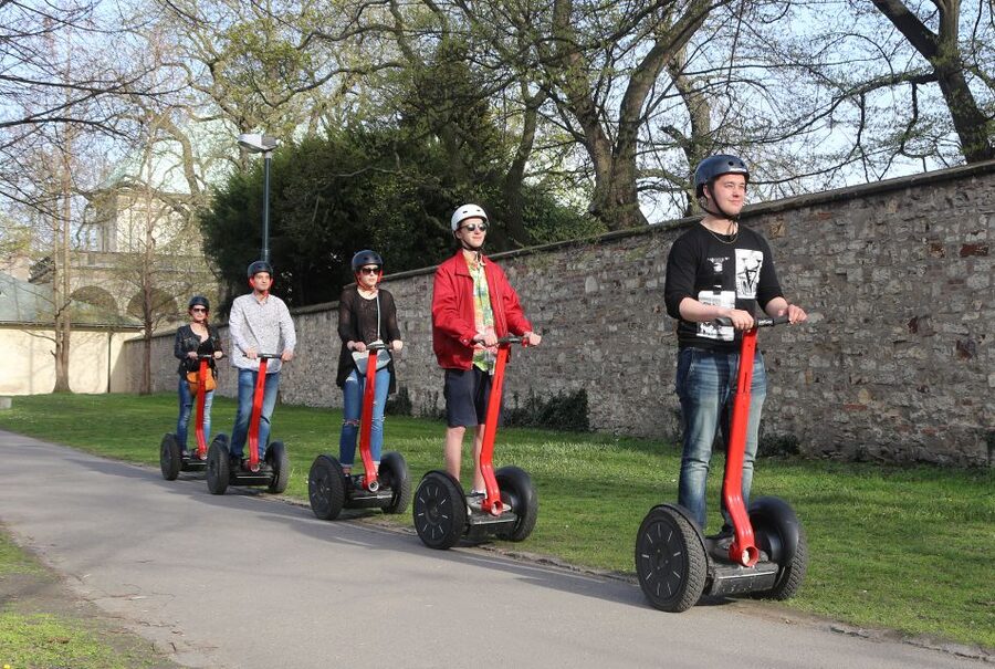 Prague Segway Tour with Oldest Monasteries and Free Taxi - The stadium and the high parks