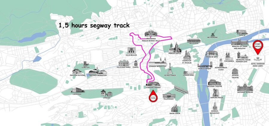 Prague: Shared Group/Private Segway Tour with Hotel Transfer - Hotel pickup takes the stress out of Strahov