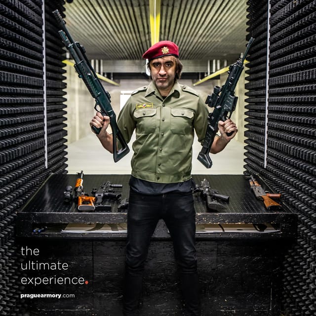 Prague: Shooting Range Experience - The atmosphere: serious safety, relaxed fun