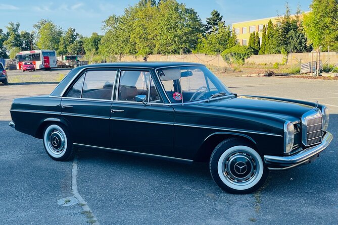 Prague Sightseeing Express Tour in Classic Car - Powder Tower marks the old city gate