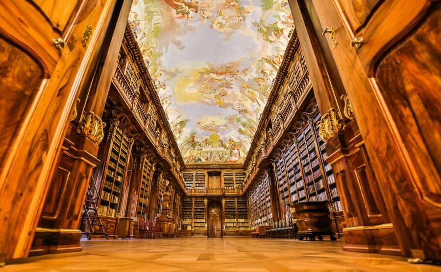 Prague: Skip-the-line Strahov Monastery and Library Tour - The Philosophical Hall and cabinets of curiosities