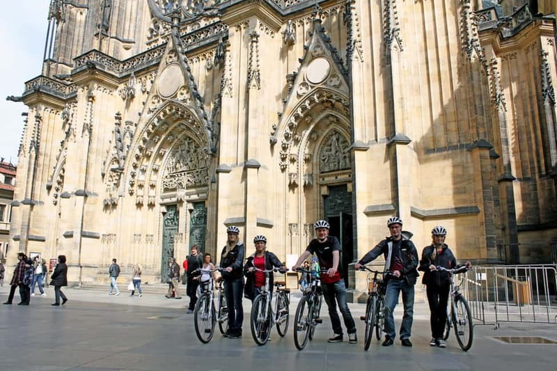 Prague: Small Group or Private Bike City Tour - Štvanice Island and Letná open the ride