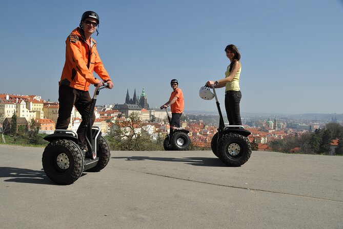 Prague Small group Segway tour - Getting comfortable on a Segway