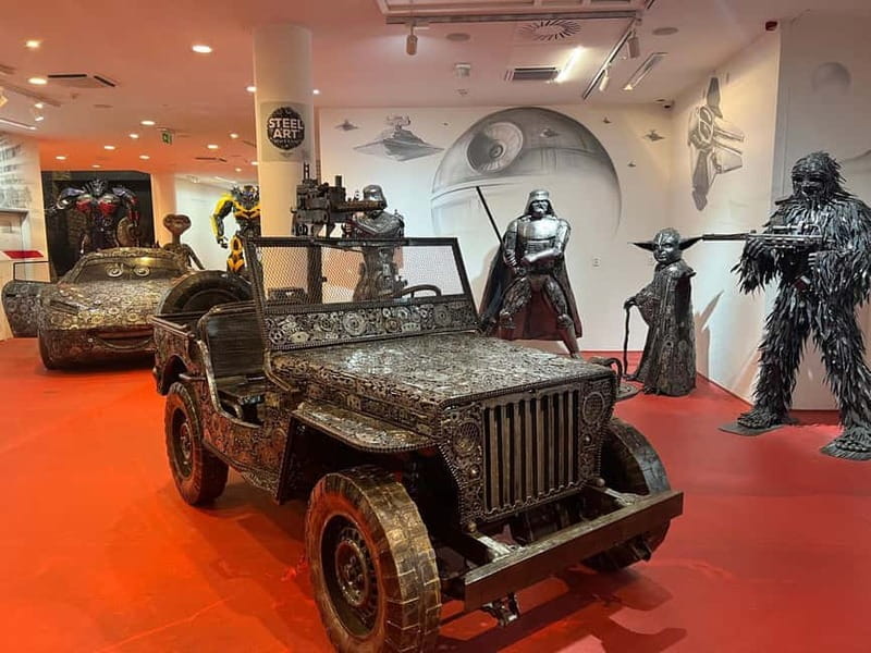 Prague: Steel Art Museum Entry Ticket - Cars, motorbikes, and hands-on exhibits