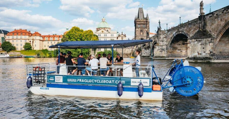 Prague: Swimming Beer Bike on A Cycle Boat - Should you book the Prague swimming beer bike?