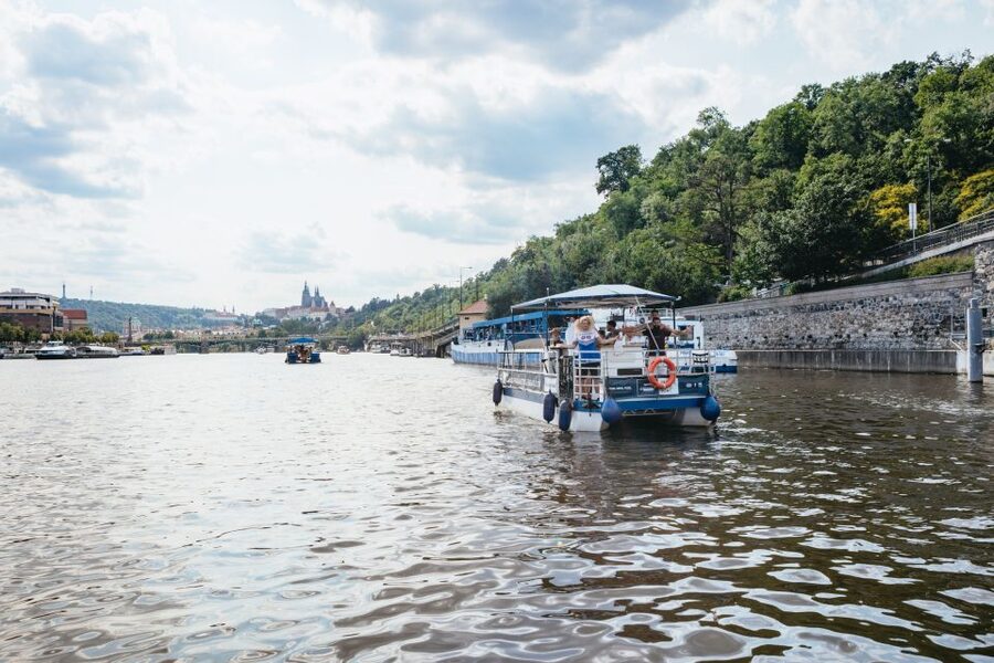 Prague: Swimming Beer Bike on A Cycle Boat - Rain, clothing, identification, and other practical details