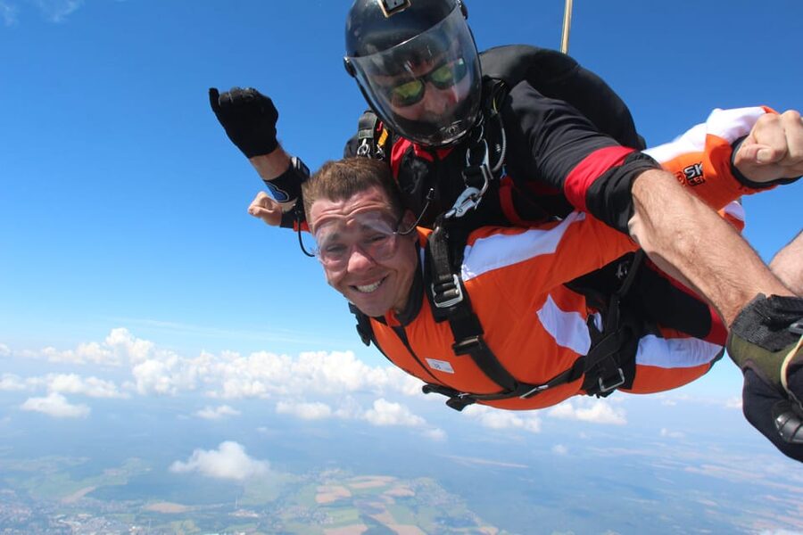 Prague: Tandem Skydiving 14,000ft over Prague with Transfers - The flight to 14,000ft is part of the attraction