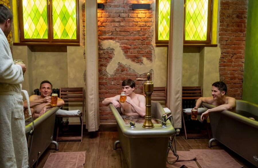 Prague: The Largest Beer SPA with Unlimited Beer Consumption - The 30-minute beer bath