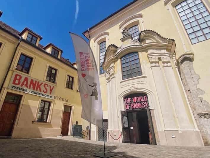 Prague: The World of Banksy Immersive Experience Ticket - Banksy’s street art inside a Prague church