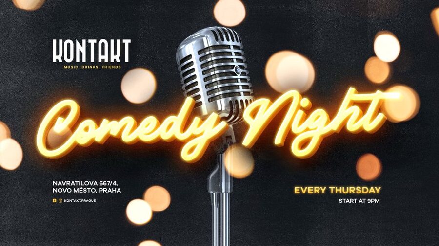 Prague: Thursday Night Stand Up Comedy In English - The opening, host, and late start