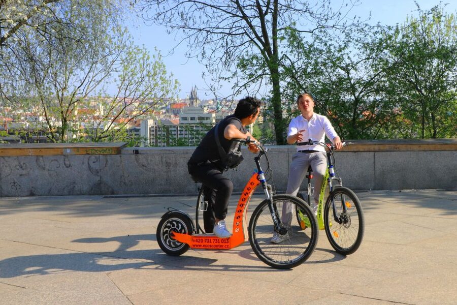 Prague: Tour by Electric Scooter or Cruiser eBike - Why this route works well in Prague