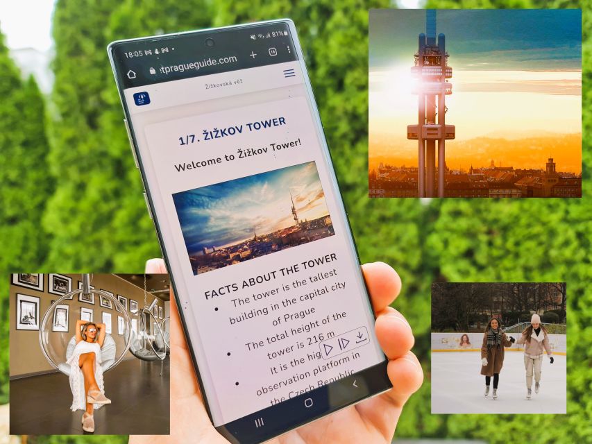 Prague TV Observatory Tower Audio Guide with Online Ticket - What you can see from the top