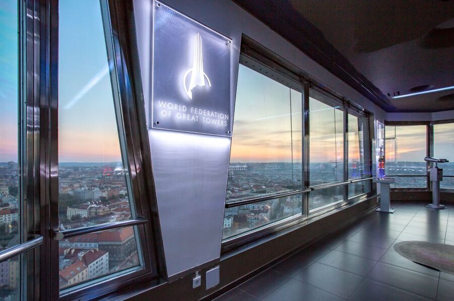 Prague TV Observatory Tower Audio Guide with Online Ticket - Getting to the observatory at 93 meters