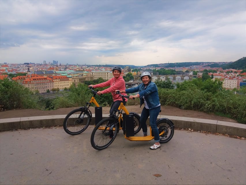 Prague Ultimate e-Scooter City Tour - Starting behind Charles Bridge in Lesser Town
