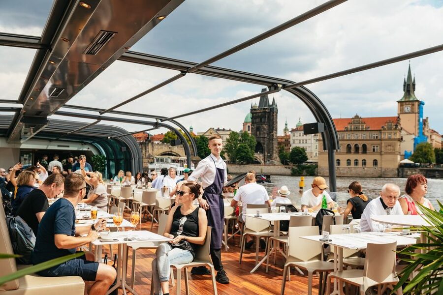 Prague: Vltava River Lunch Cruise in an Open-Top Glass Boat - Why a Vltava lunch cruise works in Prague