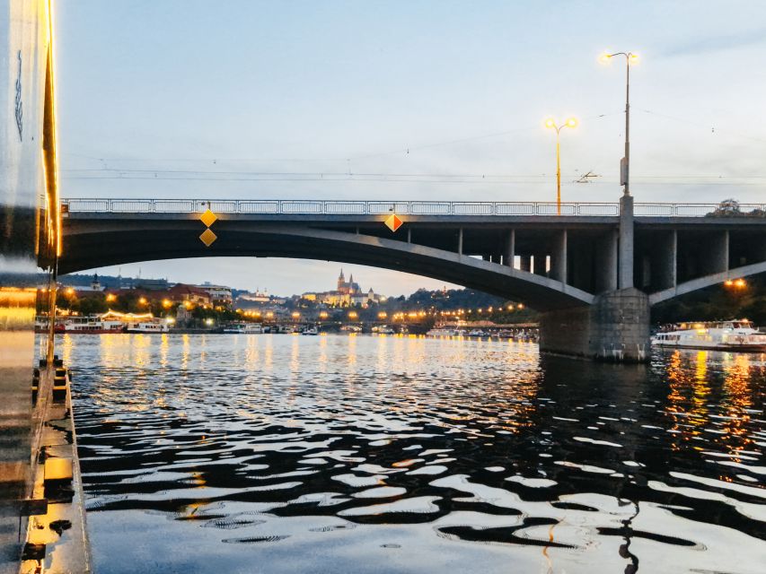 Prague: Vltava River Night Cruise with Buffet - The Vltava route and its changing views