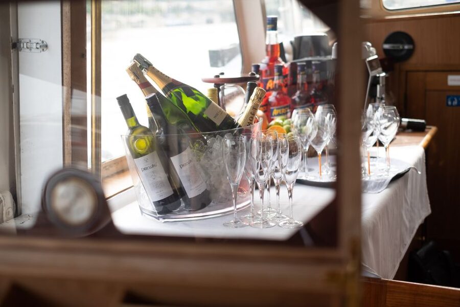 Prague: Vltava River Private Boat Party with Drinks - Rain, river conditions, and changing boats