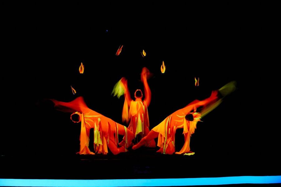 Prague: WOW Show Black Light Theater - A 65-minute evening plan with no intermission