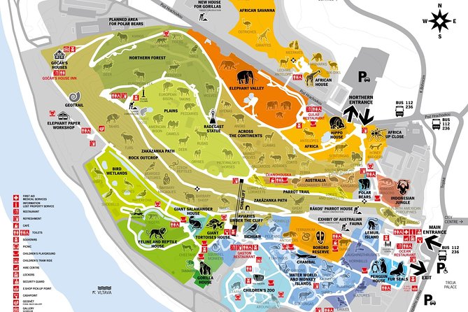 Prague Zoo Admission Ticket including Round Trip Transfer - The walking is the main practical issue