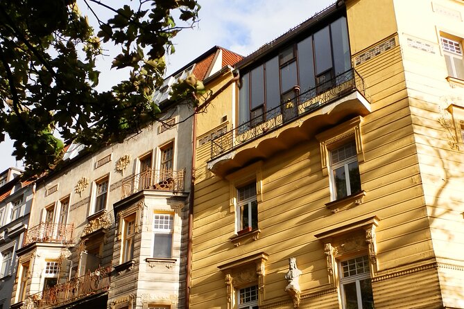 Private Prague Art Nouveau and Cubism Walking Tour - Villa Kovarovic and the Finish Near Albertov
