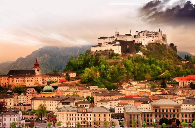 Private Prague to Salzburg luxury car via Cesky Krumlov 5<em> guide – Key points at a glance’ /></p>
<ul>
<li><strong>A door-to-door Prague to Salzburg transfer:</strong> Pickup in Prague and drop-off at your Salzburg address are included.</li>
<li><strong>Three worthwhile Czech stops:</strong> See Hluboka Castle, pause at the Budweiser Budvar visitor center, and explore Cesky Krumlov.</li>
<li><strong>Private touring with Michal:</strong> Your party travels alone with a professional licensed guide-driver.</li>
<li><strong>Food is built into the day:</strong> Lunch with a main dish and drink, coffee or tea, cake, bottled water, and snacks are included.</li>
<li><strong>Cesky Krumlov gets the most attention:</strong> You have time for the castle grounds, old town, church, city hall, views, and souvenir shopping.</li>
<li><strong>The timing is seasonal:</strong> Hluboka interiors and parts of Cesky Krumlov Castle operate mainly from April through October, with specific opening days.</li>
</ul>
<h2>Why this transfer works better than a simple ride</h2>
<p><img width="669" height="446" decoding="async" src=