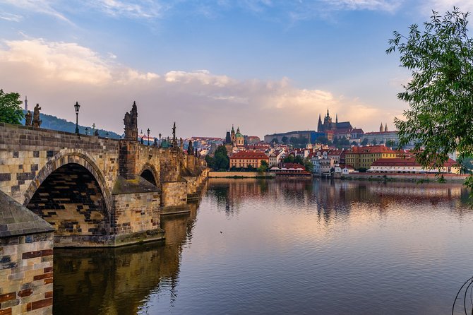 Private Prague walking tour & Karlstejn castle trip from Prague - Down through Lesser Town and across Charles Bridge