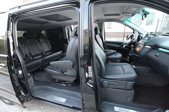 Private Transfer from Prague Airport to Prague City Hotels 1 - 7 pax - Vehicles, comfort, and WiFi