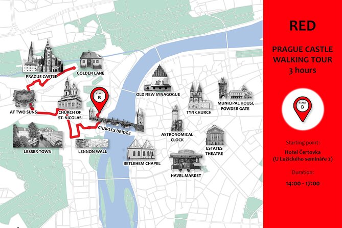 Private Walking Tour: From Charles Bridge to Prague Castle - The Lennon Wall and modern Prague