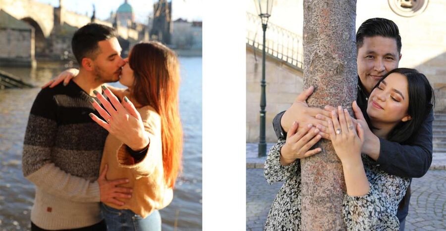 Professional photoshoot at Charles Bridge & Kampa island - Kampa Island adds a quieter change of scene