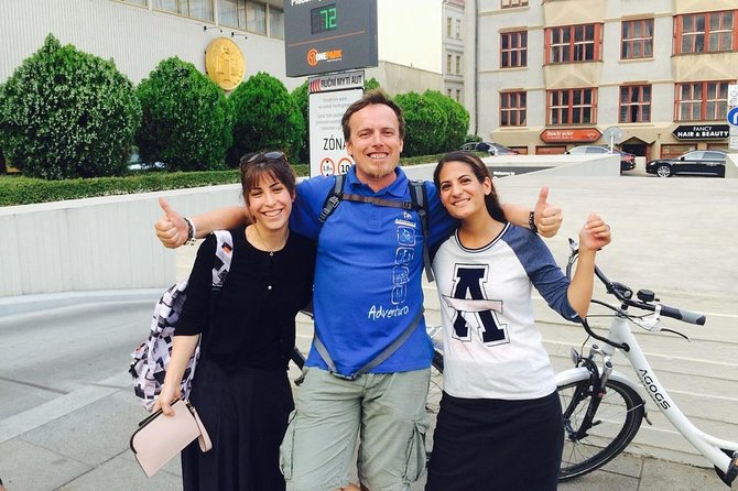 Radtour durch Prag auf Deutsch - Starting in New Town and getting set up