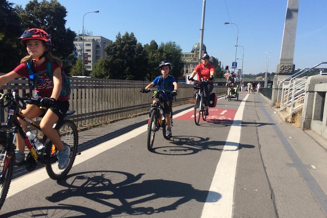River & Park Bike Tour to Troja Chateau (Private small groups) - Letna Park and wide city views