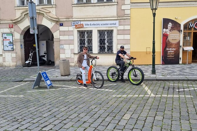 Scenic Panoramic views e-Scooter/ eBike Guided Tour of Prague - Prague Castle and the Strahov Monastery
