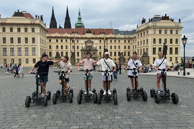 Scooter tours to Prague Castle and views. - Prague Castle without entering the buildings