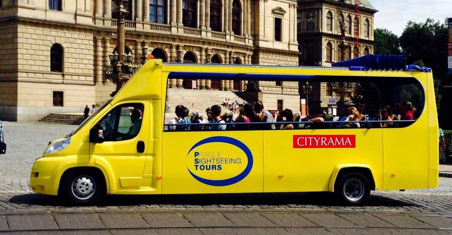 Short city tour by bus - 1 hour - What $17 buys you in Prague