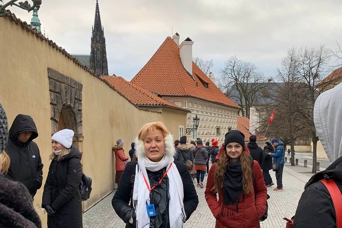 Small-Group Tour of Prague Castle with a local guide - St. George’s Basilica, an older and quieter contrast